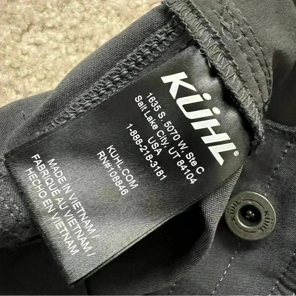 Kuhl Indestructible Hiking Capri Shorts Women’s Size 6 Gray Style# 6236 Outdoor - Picture 13 of 16